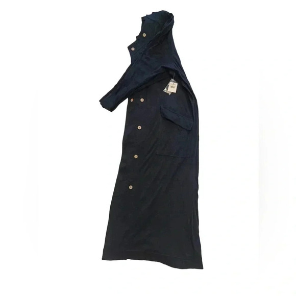 Free People Intimately Black Maxi Cardigan Size Medium - Picture 8 of 12